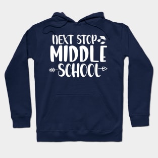 Next Stop Middle School Hoodie